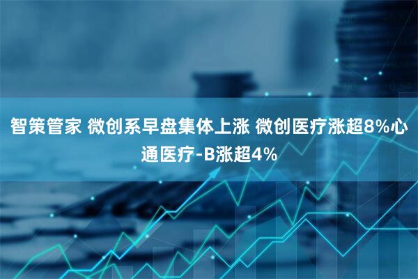 智策管家 微创系早盘集体上涨 微创医疗涨超8%心通医疗-B涨超4%